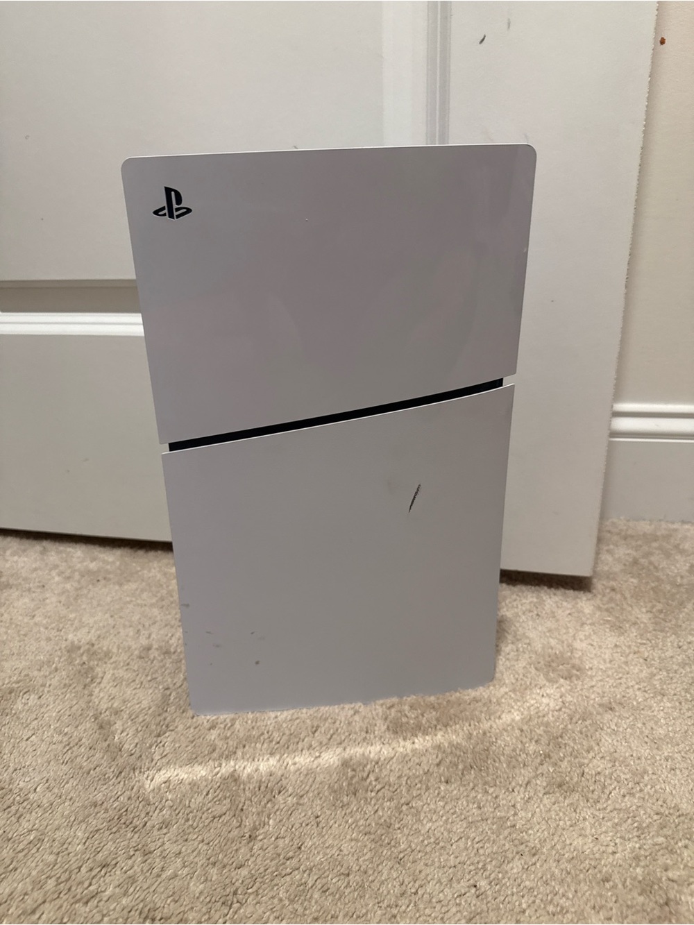 Sony White PlayStation Slim Front Panel Cover